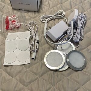 LED String Lights with Remote Control - White Govee under the counter /cabinet